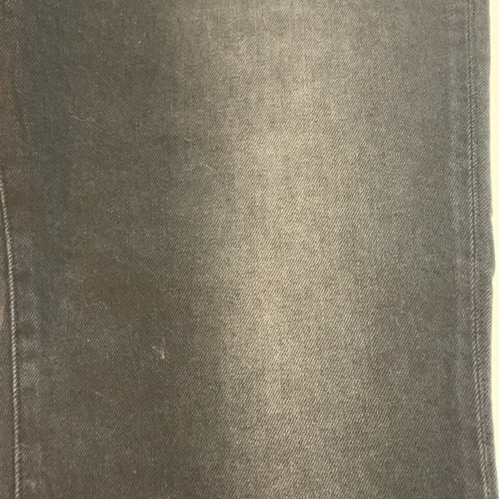 Lauren Ralph Lauren Women Cropped Straight Wide Leg Stretch Jeans 16 Black - Picture 5 of 14